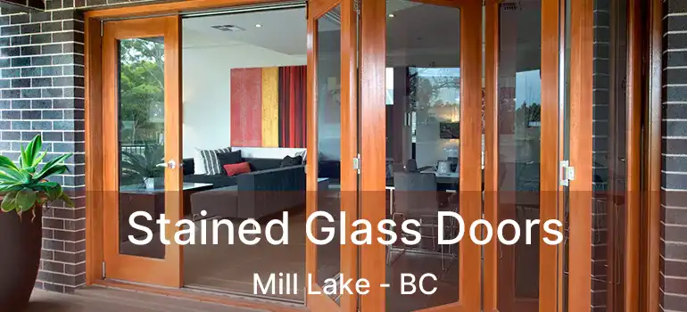  Stained Glass Doors Mill Lake - BC