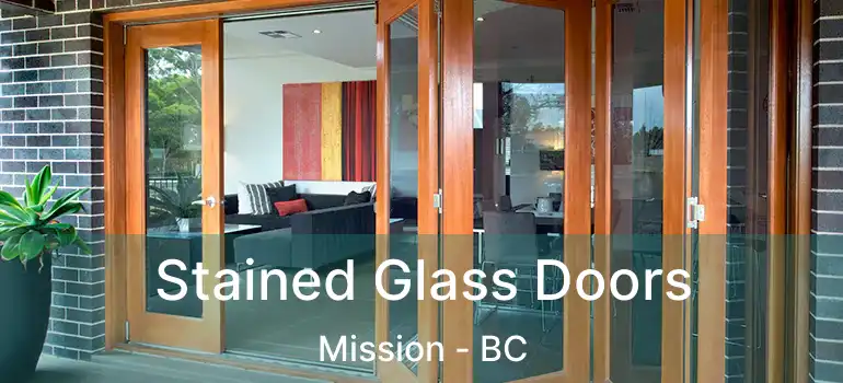  Stained Glass Doors Mission - BC