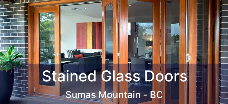  Stained Glass Doors Sumas Mountain - BC