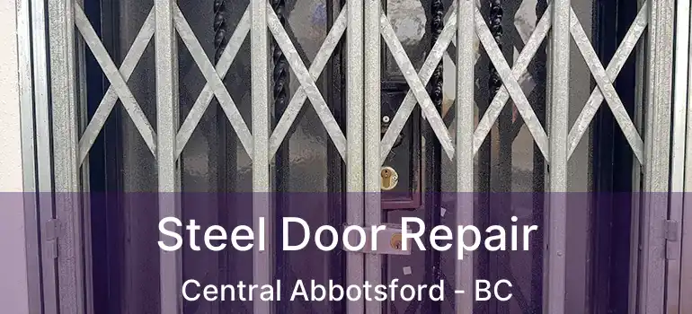  Steel Door Repair Central Abbotsford - BC