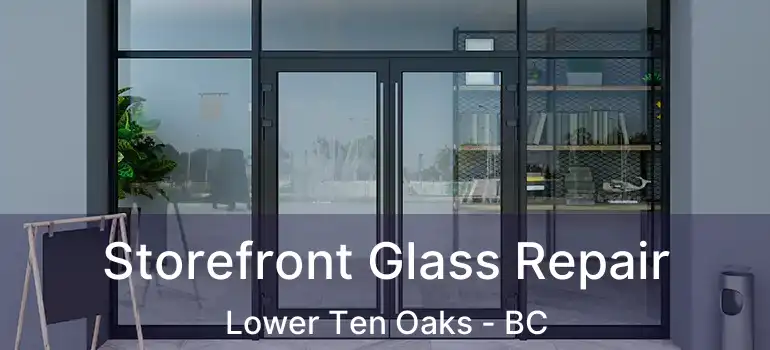  Storefront Glass Repair Lower Ten Oaks - BC