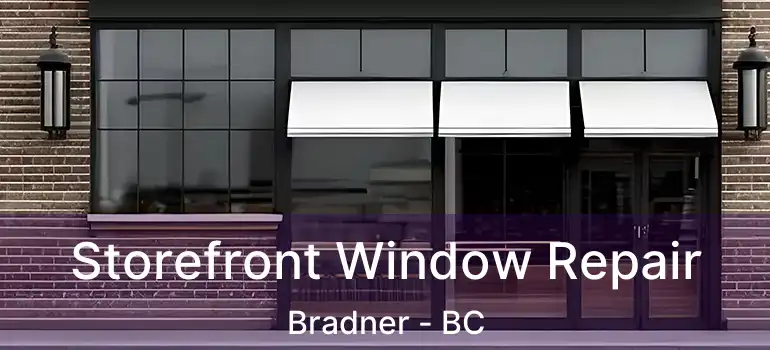  Storefront Window Repair Bradner - BC