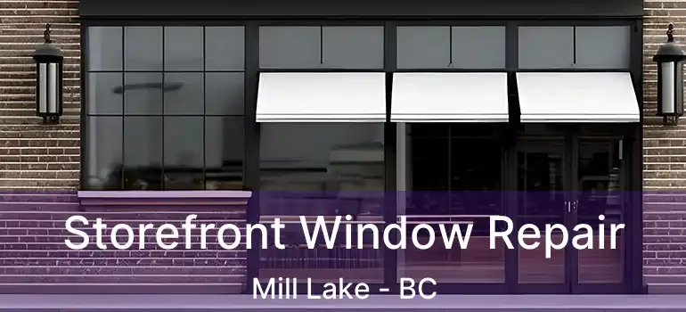  Storefront Window Repair Mill Lake - BC