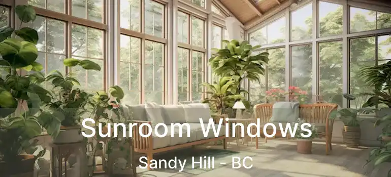  Sunroom Windows Sandy Hill - BC