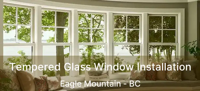  Tempered Glass Window Installation Eagle Mountain - BC