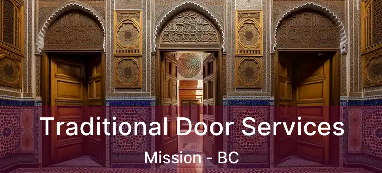  Traditional Door Services Mission - BC