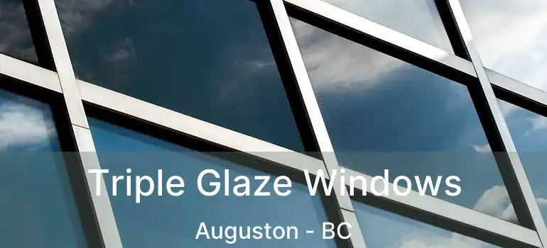  Triple Glaze Windows Auguston - BC