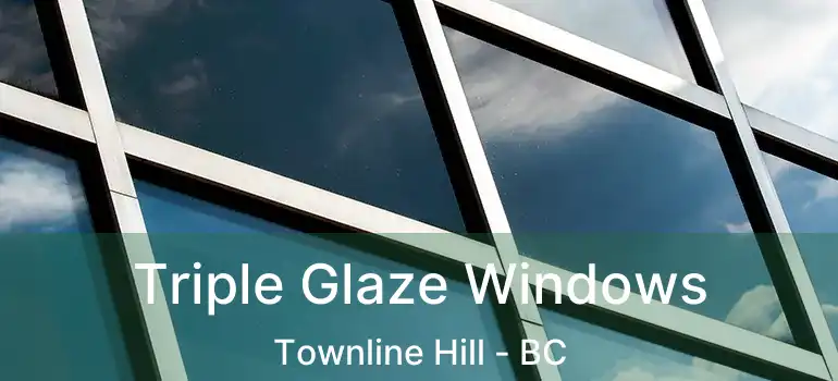  Triple Glaze Windows Townline Hill - BC