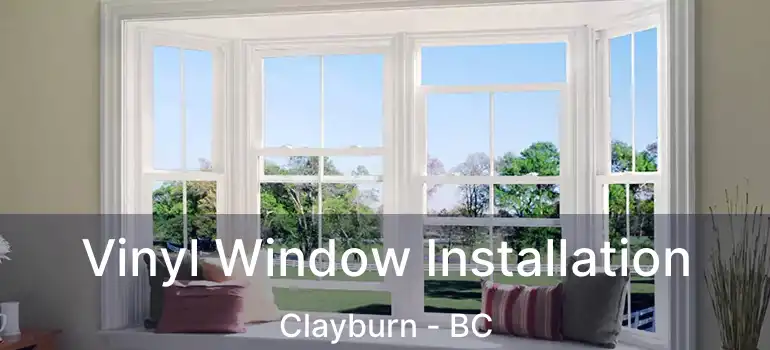  Vinyl Window Installation Clayburn - BC