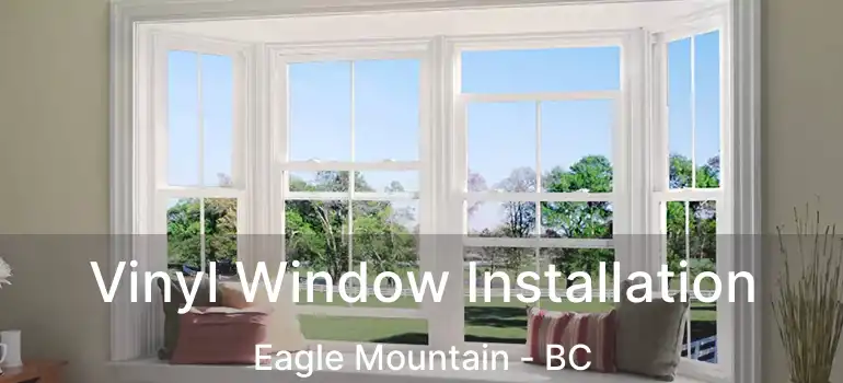  Vinyl Window Installation Eagle Mountain - BC
