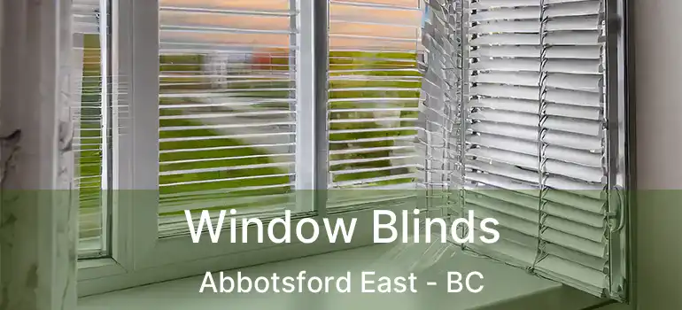  Window Blinds Abbotsford East - BC