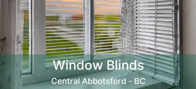  Window Blinds Central Abbotsford - BC