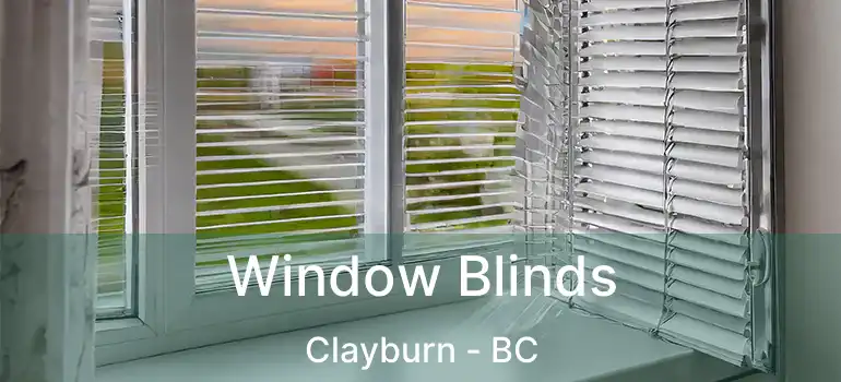 Window Blinds Clayburn - BC
