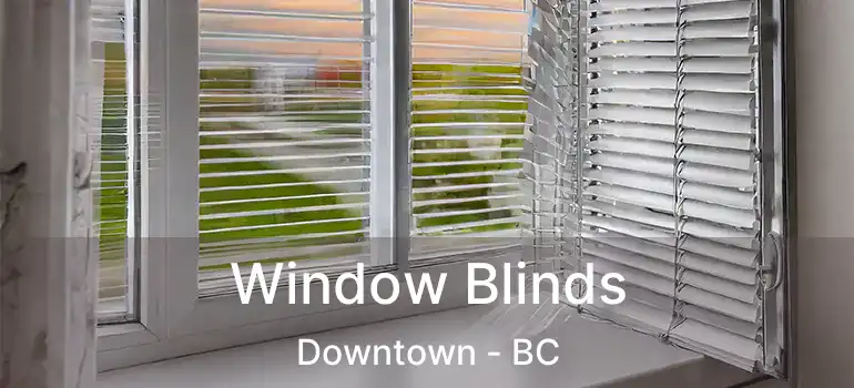  Window Blinds Downtown - BC