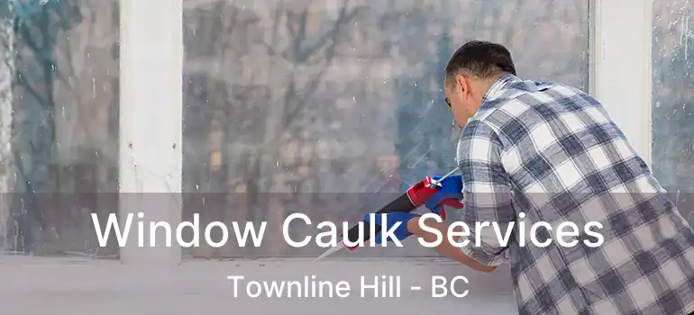  Window Caulk Services Townline Hill - BC