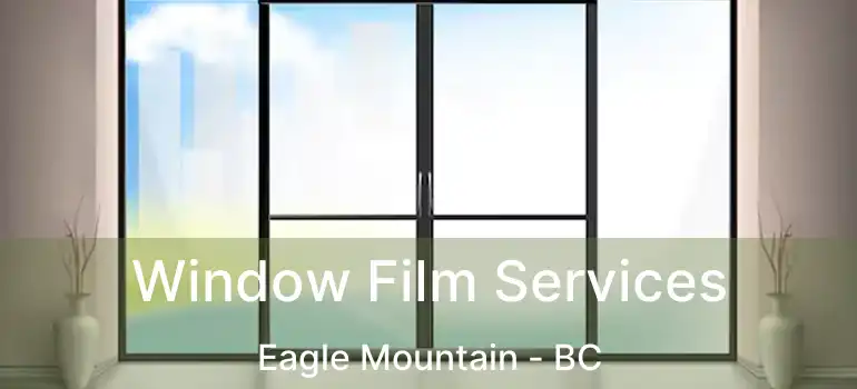  Window Film Services Eagle Mountain - BC