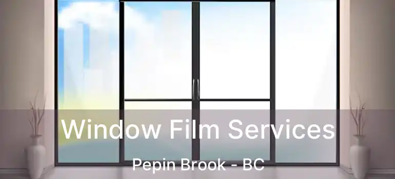  Window Film Services Pepin Brook - BC