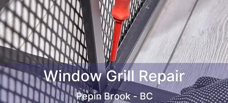  Window Grill Repair Pepin Brook - BC