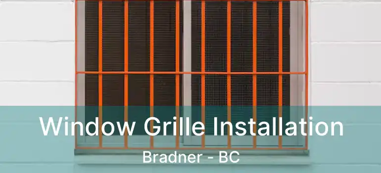  Window Grille Installation Bradner - BC