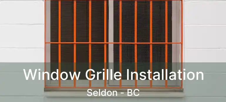  Window Grille Installation Seldon - BC
