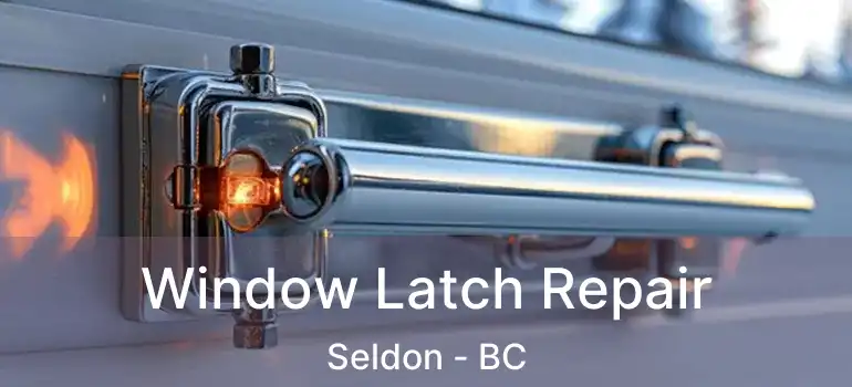  Window Latch Repair Seldon - BC