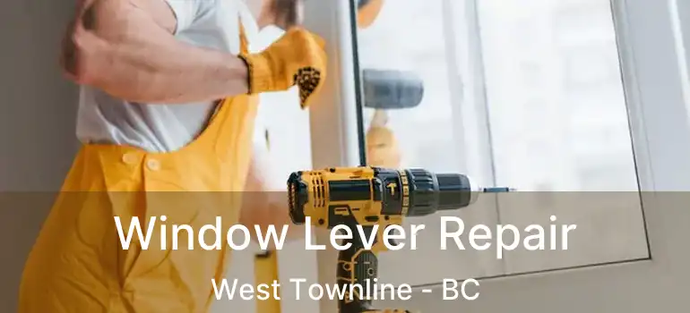 Window Lever Repair West Townline - BC