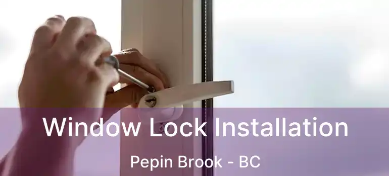  Window Lock Installation Pepin Brook - BC