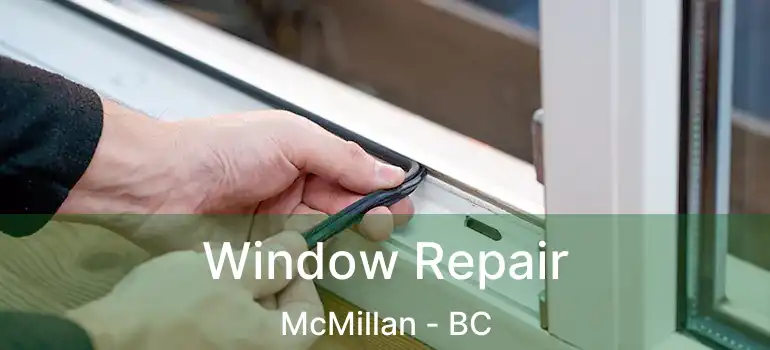  Window Repair McMillan - BC