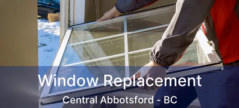  Window Replacement Central Abbotsford - BC