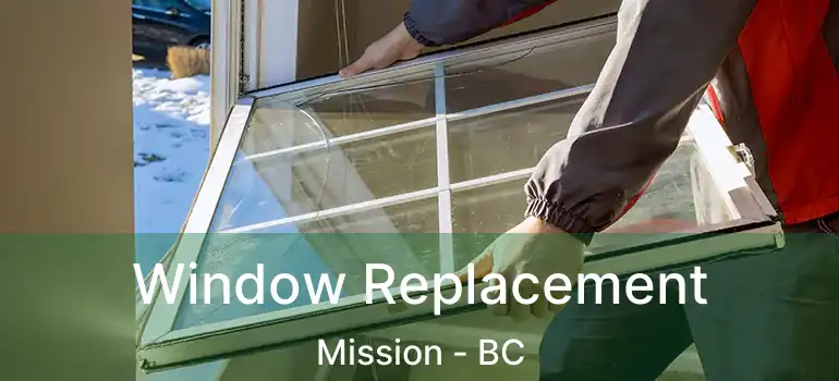  Window Replacement Mission - BC