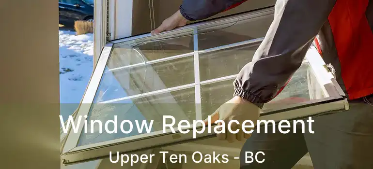  Window Replacement Upper Ten Oaks - BC