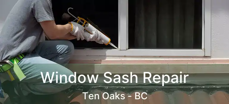  Window Sash Repair Ten Oaks - BC