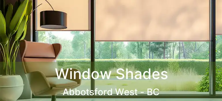  Window Shades Abbotsford West - BC