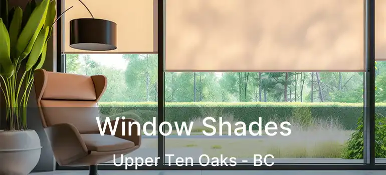  Window Shades Upper Ten Oaks - BC