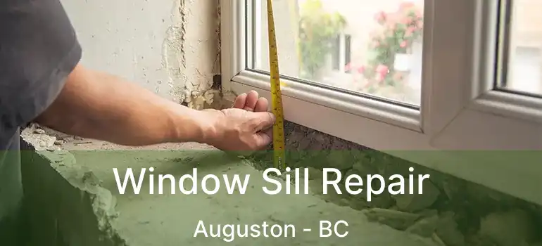  Window Sill Repair Auguston - BC