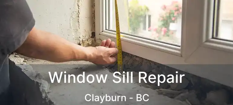  Window Sill Repair Clayburn - BC