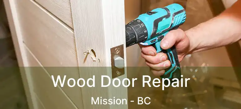  Wood Door Repair Mission - BC